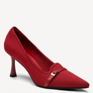 Elegant Red Women's Heels